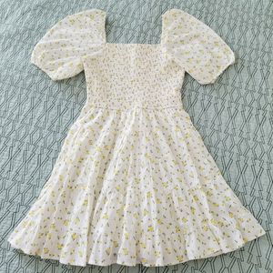 Anthropologie Rahi Floral Molly Smock Mini Dress